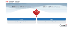 Desktop Screenshot of lac-bac.gc.ca